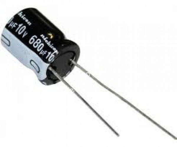 Capacitor Eletrolitico 680uF 10V