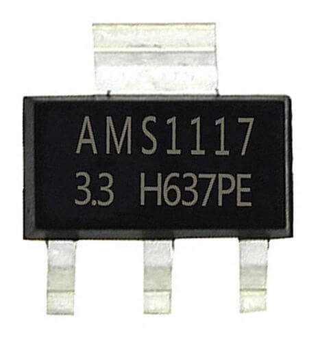 AMS 1117 - 3,3V SMD