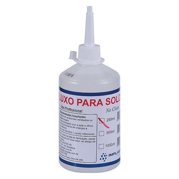 Fluxo para Solda Implastec 250ml No clean