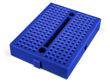 Mini Protoboard 170 pontos - Azul