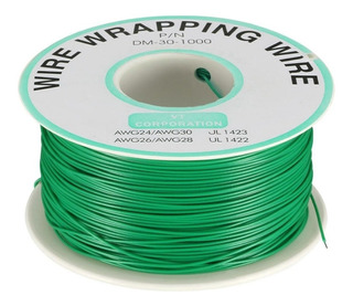 Cabo flexível Verde 0,10mm - Vendido por Metro