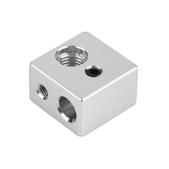 Bloco aquecedor de aluminio - hotend V6