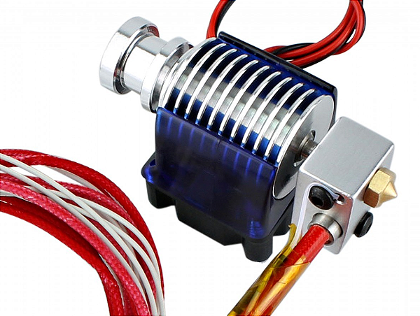 Extrusora Hotend V6 Longa Distância Filam. 1,75mm Bico 0,4mm