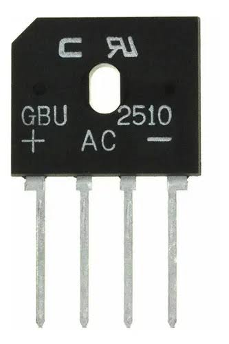 Ponte Retificadora GBU 2510 25A 1000V