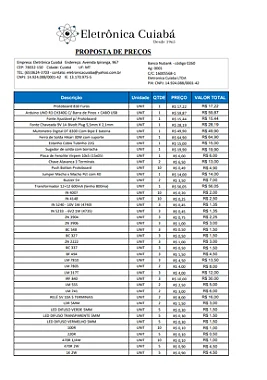 Lista IFMT Primavera do leste + Frete Grátis - Completa