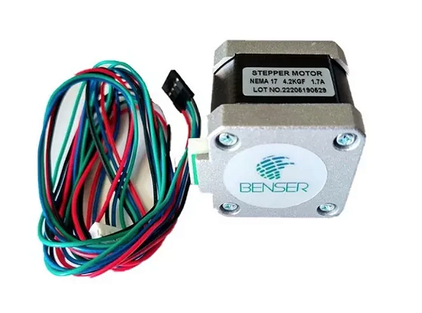 Motor de Passo NEMA 17 4.2kgF 1,7A para Impressora 3D