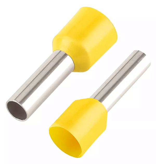 Terminal tubular ilhos simples Cabo 6,00mm