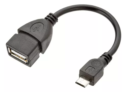 Cabo adaptador Micro usb v8 x usb Fêmea