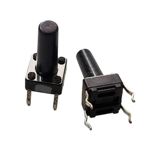Chave Táctil 6x6x17,0mm - 4 Terminais