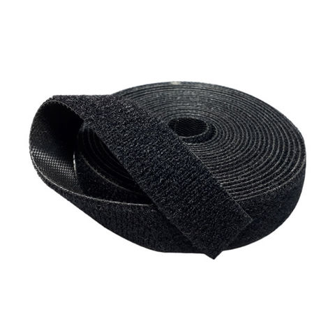 Fita Dupla Face Velcro 16mm x 3 Metros Seccon SecLan Unitário - BKB0502-BK - BKB0502-BK