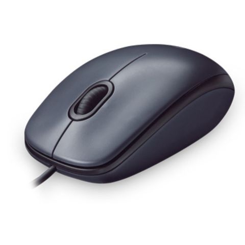 Mouse USB Logitech M100 1000 Dpi Preto - 910-001601 - 910-001601