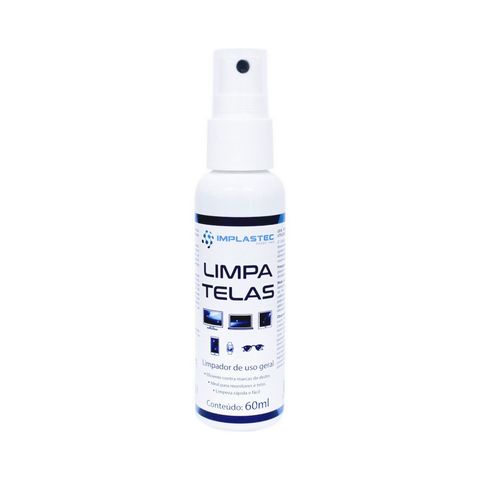 Limpa Tela Implastec para Monitores, Notebook, LCD 60ml - PACL6035CX - PACL6035CX