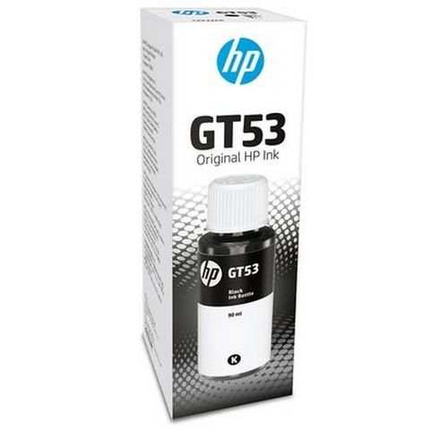 Tinta para Cartucho HP GT53 Preto Original - GT-53 - 4.000 páginas para 3YW73A, Y0F71A, 5LG79A, 3YW74A, 1TJ09A, 1TJ10A, 5HX16A, Y0F72A, Y0F73A - GT-53
