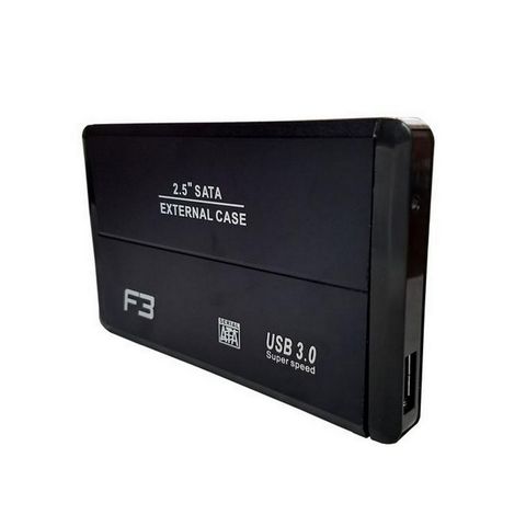 Gaveta Externa Case para HD Sata 2,5 USB 3.0 Preto F3 - 140 - 140