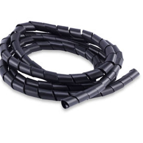 Organizador de Cabos Espiral Preto 20mm 3,0 Metros Force Line - 0101200033 - 0101200033