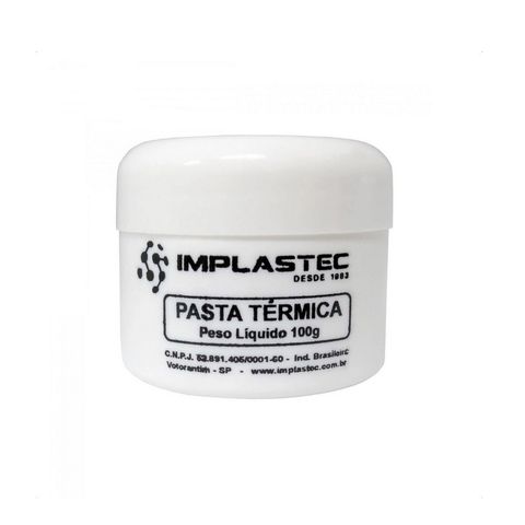 Pasta Térmica para Processador 100 Gramas Implastec - PAPT1006CX - PAPT1006CX