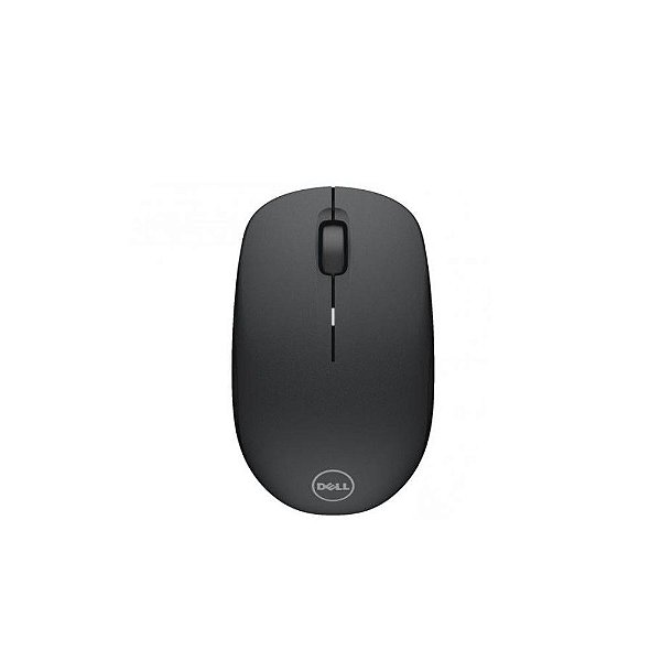 Mouse Sem Fio DELL 1000 DPI WM126 Preto - 570-AANJ