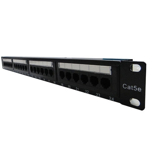 Patch Panel 24 Portas 19 Polegadas Cat.5E Seccon SecLan - WT-2029A-110 - WT-2029A-110