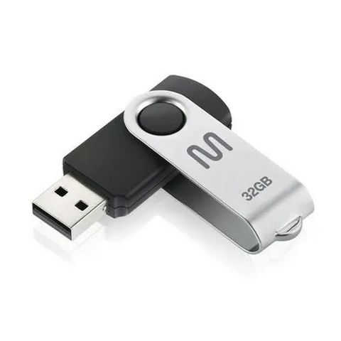 Pen Drive Multilaser 32GB USB 3.0 Twist Preto - PD989 - PD989