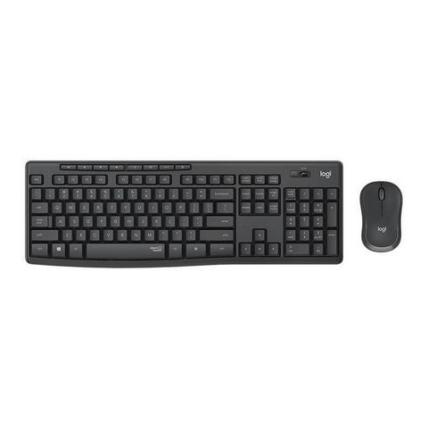 Kit Teclado + Mouse sem Fio Logitech MK295 Preto SILENT WIRELESS - 920-009793 - 920-009793