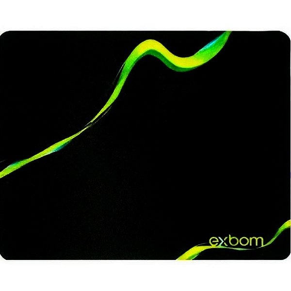 Mouse Pad 220x180x2mm Preto Exbom - 3342 - D - 3342