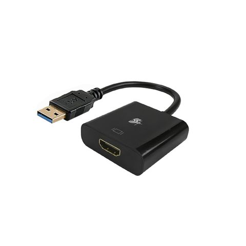 Conversor USB 3.0 Macho para HDMI Fêmea Preto 5+ - 075-0827 - 075-0827