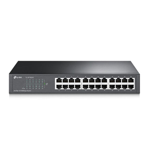Switch Tp-Link TL-SF1024D 24 Portas 10/100 Mbps Montável em Mesa ou Rack - TL-SF1024D