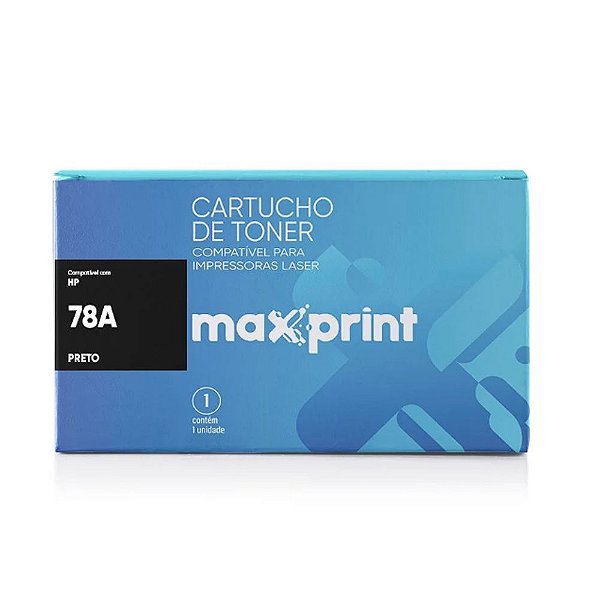 Toner HP 78 Preto CE-278 - Maxprint - 5610911 - 5610911