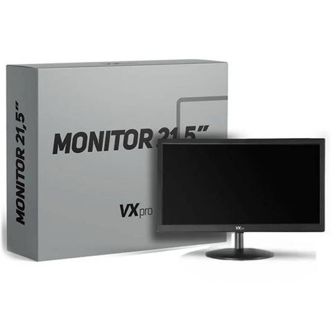 Monitor Duex Tela 21,5 LED 60Hz 8ms HD Preto 1x VGA1x HDMI - VX215X PRO - VX215X PRO