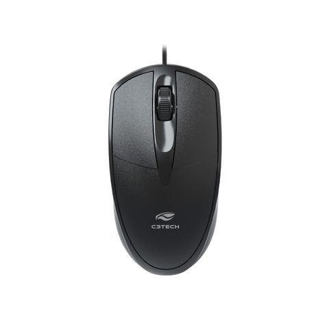 Mouse USB C3Tech MS-31BK 1000 Dpi Preto - MS-31BK