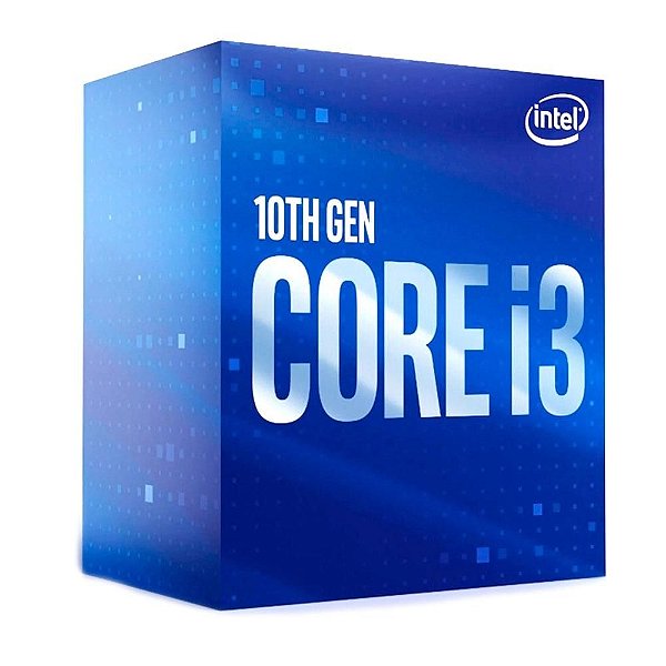 Processador Intel Core-I3 10100 3.6Ghz LGA-1200-G10 6MB Cache - BX8070110100 - BX8070110100