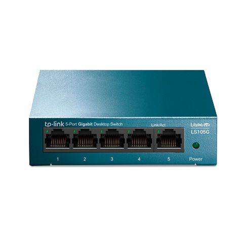 Switch Tp-Link LS105G 5 Portas 10/100/1000 Mbps Lite Wave - LS105G