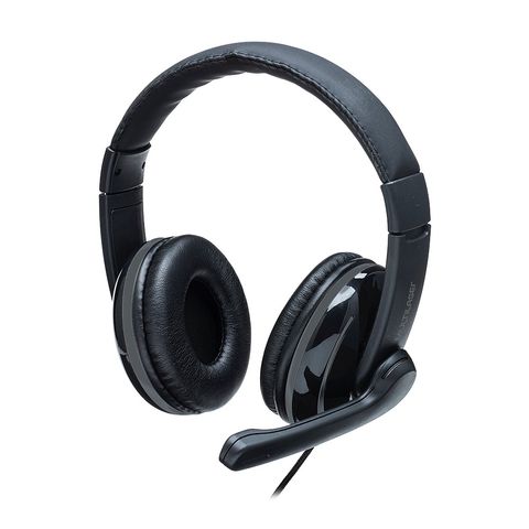 Fone de Ouvido Headset com Microfone com Plug P2/P3 Preto Pro Multilaser - PH316 - PH316