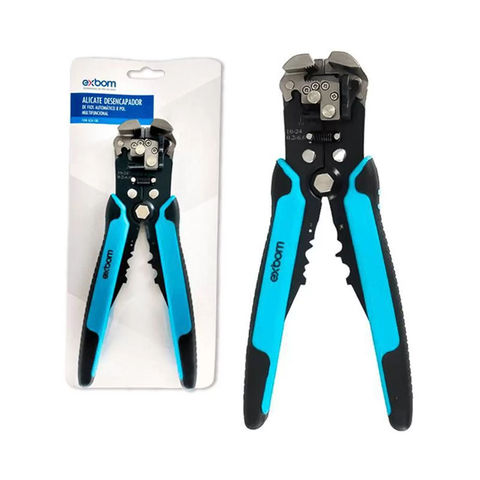 Alicate Desencapador de Fios Automático 8 Pol de 0,2mm a 6mm Exbom - 3265 - FRM-ADA100 - 3265 - FRM-ADA100