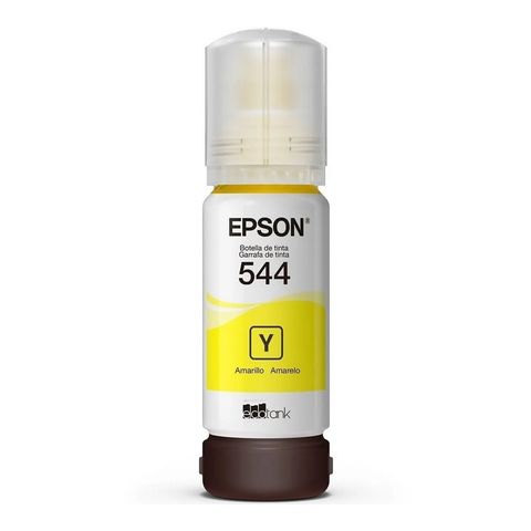 Tinta para Cartucho Epson Amarelo Original - T544422 - 7.500 páginas para L3110, L3150, L5190, L3210, L3250 - T544422