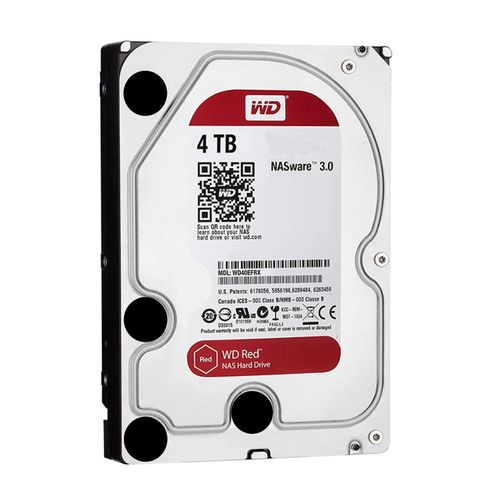 Hard Disk Servidor 4.0 TB Sata 3 Western Digital Red Nas 5400RPM - WD40EFPX - WD40EFPX