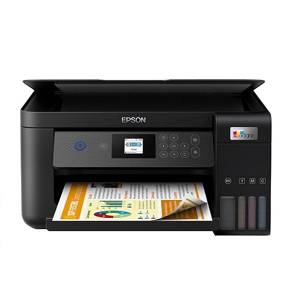 Multifuncional Epson L4260 Color Tanque de Tinta 33ppm até 5760dpi USB/WIFI - L4260