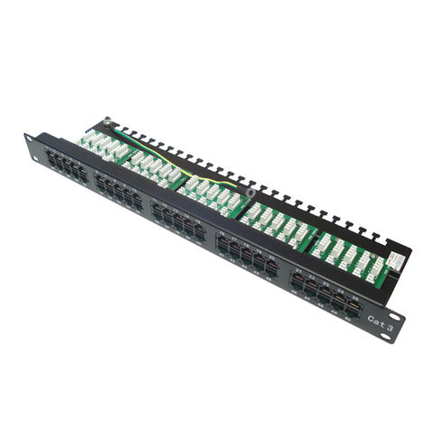 Voice Panel 50 Portas 19 Polegadas CAT.3 Seccon SecLan - WT-2052 - WT-2052