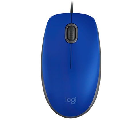 Mouse USB Logitech M110 Silent 1000 Dpi Azul - 910-006662 - 910-006662