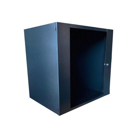 Mini-Rack Parede 12U x 350mm 19 Polegadas Preto Visor Acrílico GForce - 513 - 513