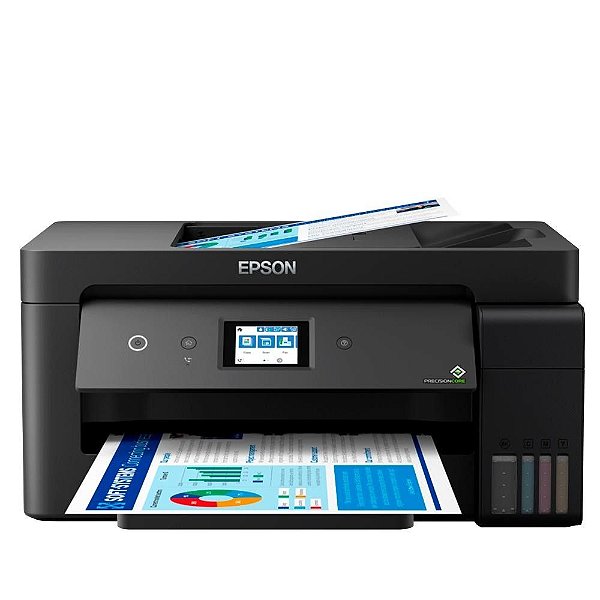 Multifuncional Epson L14150 A3 Color Tanque de Tinta 38ppm até 1200dpi USB/REDE/WIFI - C11CH96302