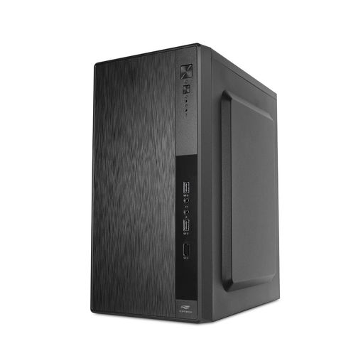 Gabinete C3Tech MT-31V2BK 2 Baias Preto com Fonte 200W - 301140430100