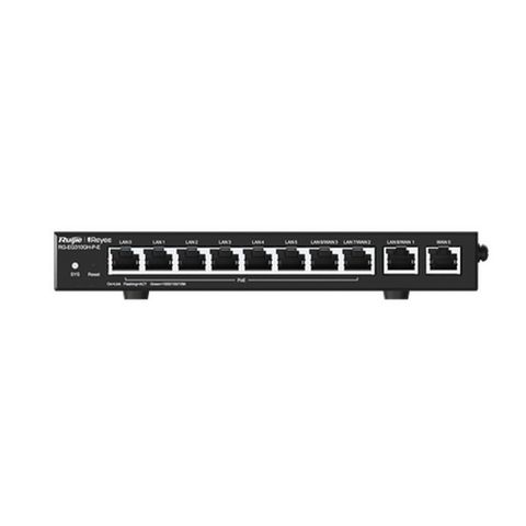 Roteador VPN Multi-Wan Ruijie | Reyee RG-EG310GH-P-E 10 Portas Gigabit PoE - RG-EG310GH-P-E