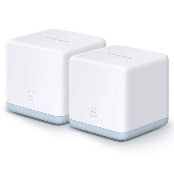 Roteador Wireless Mercusys AC1200 Dual Band conta com o Sistema Wi-Fi Mesh - HALO S12 - Vendido 1 Par - HALO S12(2-PACK)