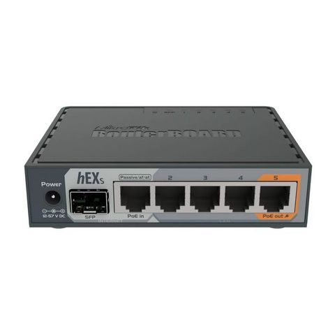 Roteador Mikrotik RB760IGS HEX S 256MB Gigabit - RB760IGS HEX S