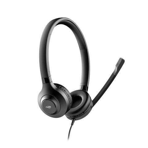 Fone de Ouvido Headset com Microfone com Conexão USB Preto C3Tech - PH-360BK - PH-320BK