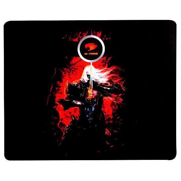 Mouse Pad Gamer Preto 35 x 27 x 0,3cm G-Fire Pixxo - MP2014BGSB - Vendido Unitário - MP2014BGSB