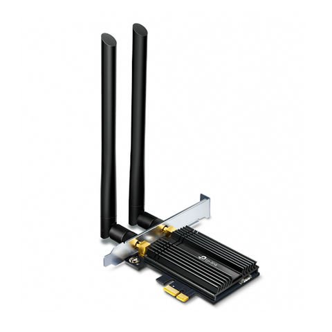 Placa PCI-Express Wireless AX3000 2 Antenas Dual Band Wi-Fi 6 e Bluetooth 5.0 TP-Link - ARCHER TX50E - ARCHER TX50E