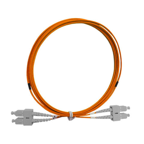 Cabo Patch Cord SC/UPC-SC/UPC 62,5/125 Fibra Optica 2,5M Duplo Seccon SecFiber - 3D-16120520 - 3D-16120520
