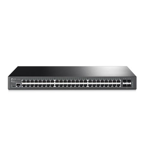 Switch Gerenciável L2+ Tp-Link SG3452 48 Portas 10/100/1000 Mbps + 4P SFP - Montável em Rack - Omada - SG3452